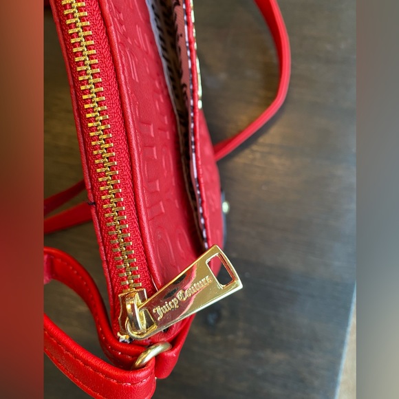 Red Juicy Couture Cross Body Bag NWOT - Picture 4 of 6